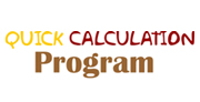 Quick Calculation Program